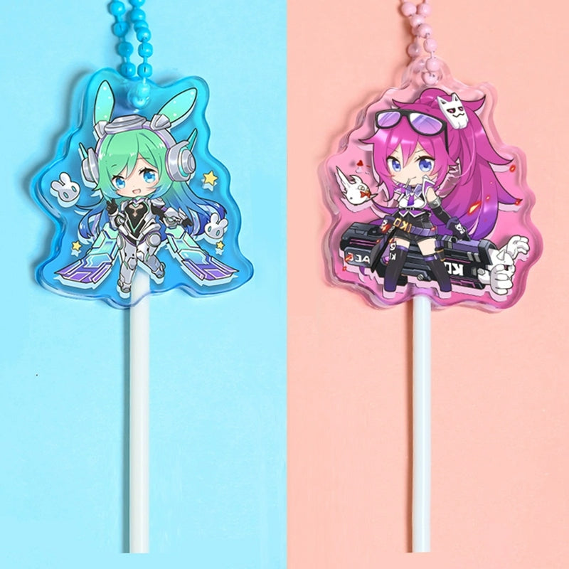 Custom Lollipop Acrylic Keychains