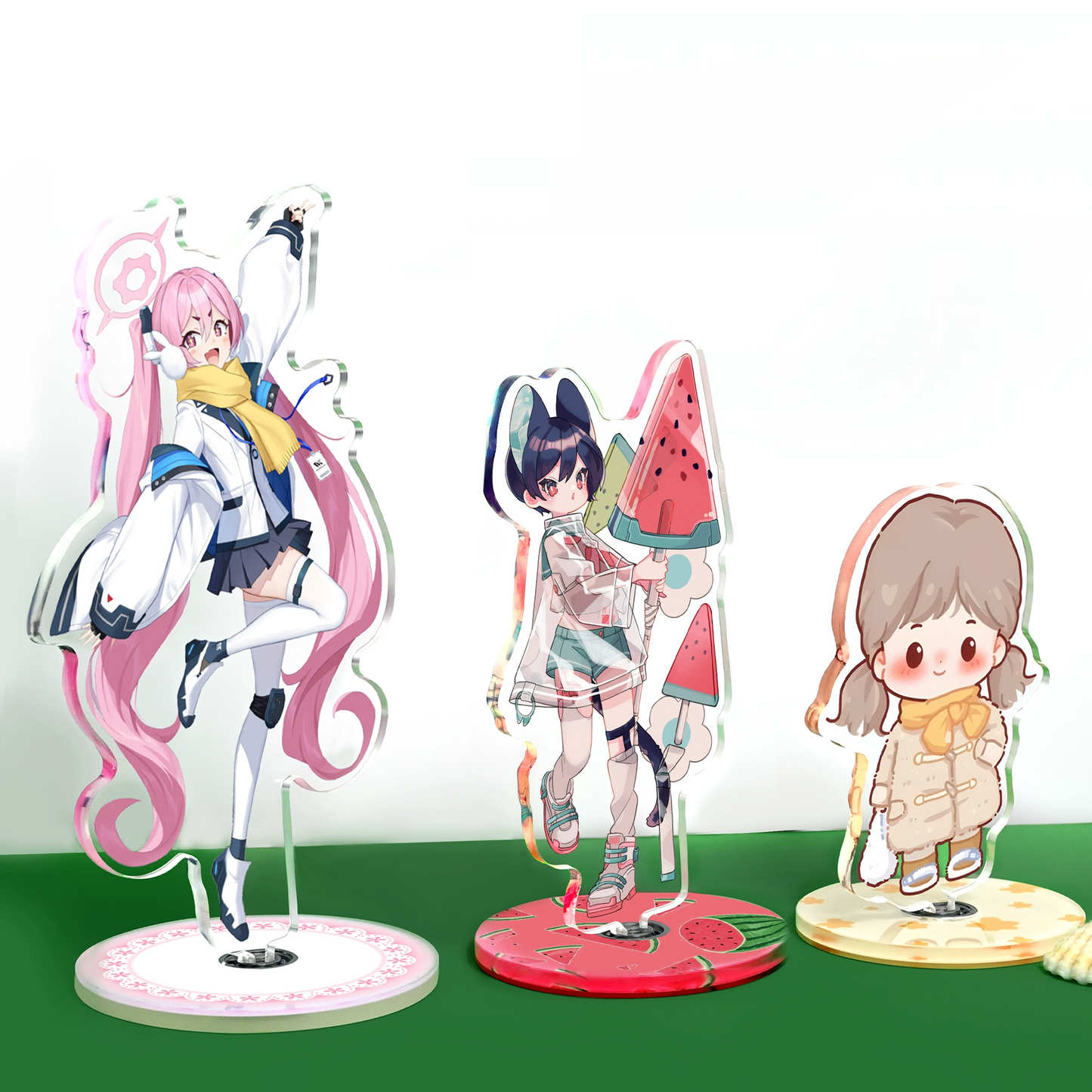 Custom Rotating Acrylic Standees