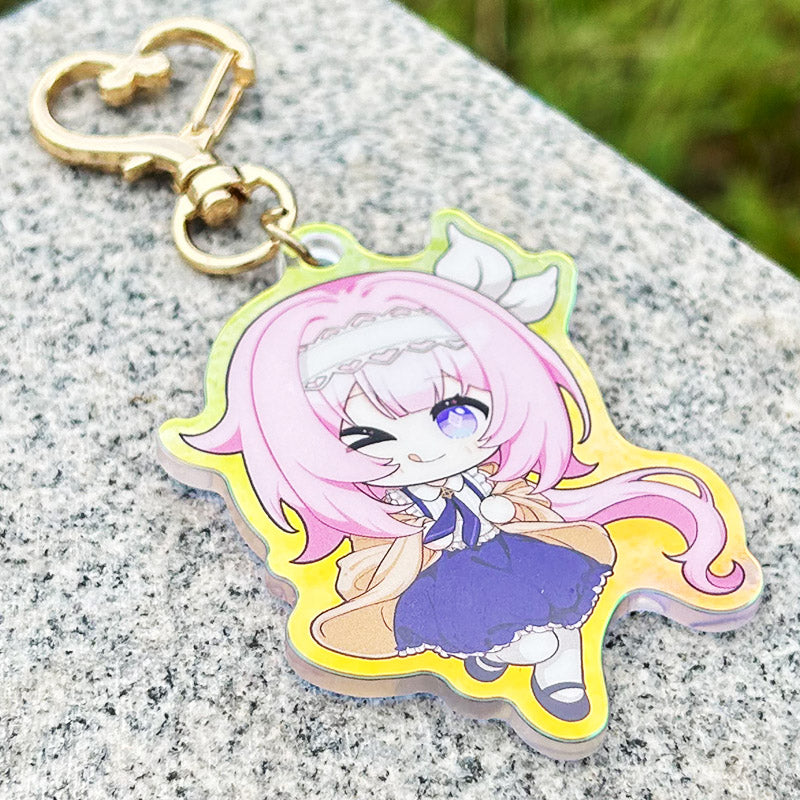 Custom Rainbow Acrylic Keychains