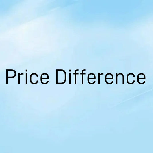 Price difference (Payment only link)
