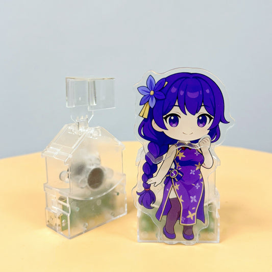 Custom Battery Acrylic Bobblehead Shaking Head Acrylic Standee