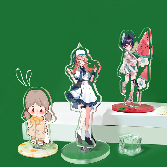 Custom Rotating Acrylic Standees