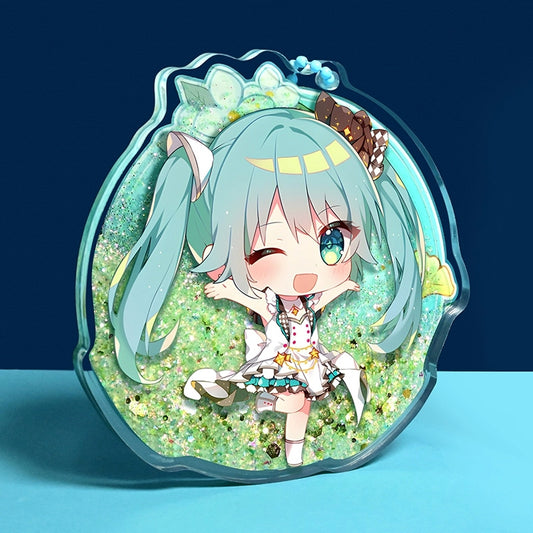 Custom Liquid Acrylic Keychain