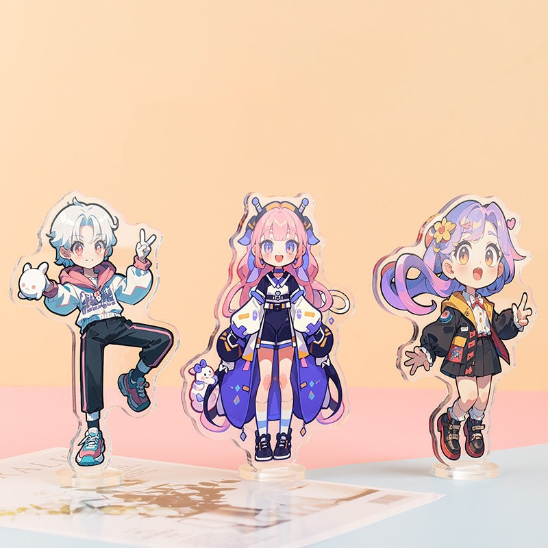 Custom Clear Acrylic Standee – SISNOWY