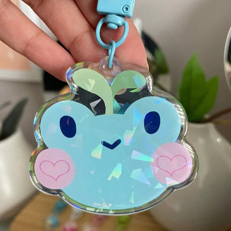 Custom Epoxy Holographic Acrylic Keychains – SISNOWY