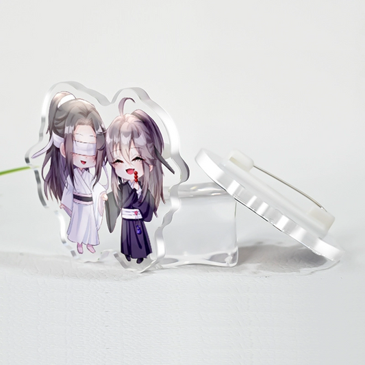 Custom Clear Acrylic Pins