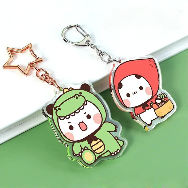 Custom Single Side Printing Clear Acrylic Keychains – SISNOWY